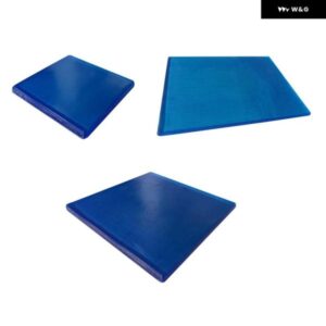 長時間座るオフィスチェア用DIYシートパッド クッション バイク オートバイ快適衝撃吸収マット - 20x20x2cm
