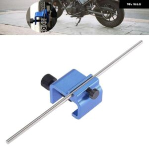 オートバイチェーンアライメントツール ATVチェーンスプロケット調整 自転車 クロスカントリーバイク 船舶 バイク用