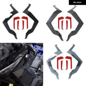 2Xレッグウィンド ディフレクター オートバイ バイク フェアリング ウィングレッグ ウィンドシールド