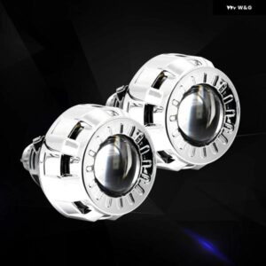1.8インチ BI LED ヘッドライト レンズ プロジェクター 車 オートバイ バイク H7 H4 H1 9005 9006 プロジェクター ヘッドライト チューニング 車用ライト - only　bi　lens