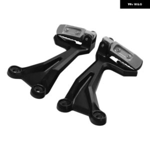 リアパッセンジャー フットペグ ペグ ブラケット カワサキ NINJA 650/Z650 2017-2018-23 オートバイ バイク - Black