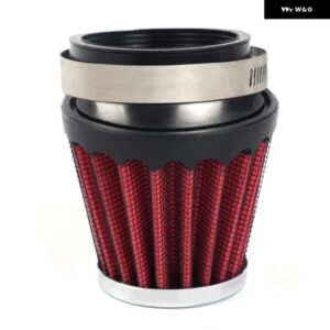 汎用 51MM/55MM/60MM エア フィルター クリーナー オーバルラウンドテーパーコーンクランプ オートバイ バイク 車ミニ オートバイ バイク OFI100 - 2.15inch　55mm