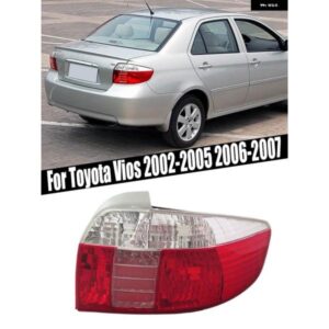 トヨタ ヴィオス 2002-2005 2006-2007 車用 リア テールライト テールライト ブレーキランプ ドライビングライト ハウジング バルブ 無 カーアクセサリー
