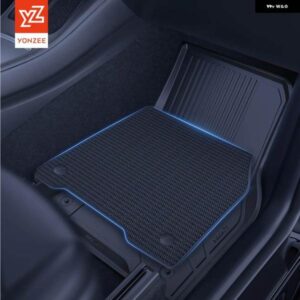 テスラ モデルY モデル3 フット クッション ブランケット 表面