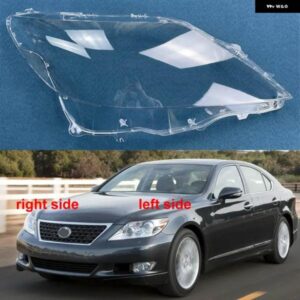 レクサス LS460 2010 2011 2012 フロント ヘッドライト ランプシェード ヘッドランプ カバー シェルレンズ ランプシェード 交換