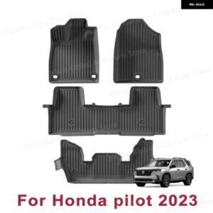 トランク マット ホンダ パイロット 2023 TPEフロアマット 全ウェザー型 防水 滑り止め リア トランク マット カーゴライナー 汚れ防止 パッド