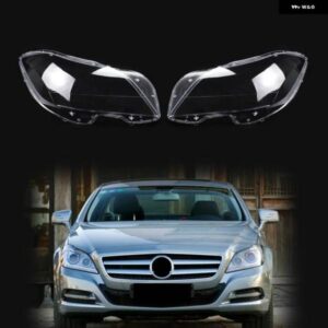 メルセデス ベンツ CLS W218 2012-16 車用 ヘッドライト カバー ヘッドランプ レンズ シェルペア