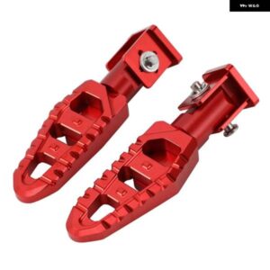 オートバイ バイク リア フットペグ ホンダ ホーク 250 フットレスト レッド