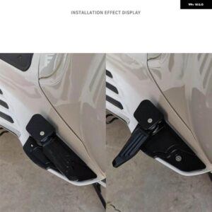 オートバイ バイク 自動伸縮式リアフットペダル 折りたたみ 式 VESPA PRIMAVERA150 SPRINT 150