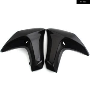 オートバイ バイク ラジエーター カバー ウィンカー ミッドサイド フェアリング トリム カウル カワサキ ER6N ER-6N 2012-2016 グロスブラック