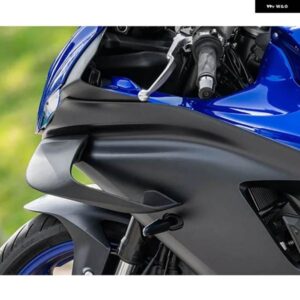 オートバイ バイク 固定翼カバー フェアリング サイドウィングブレードウィンドブレーカーウィング ヤマハ YZF-R7 YZFR7 2021-2023 - 2Pcs　set