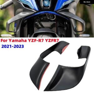 オートバイ バイク 固定翼カバー フェアリング サイドウィングブレードウィンドブレーカーウィング ヤマハ YZF-R7 YZFR7 2021-2023