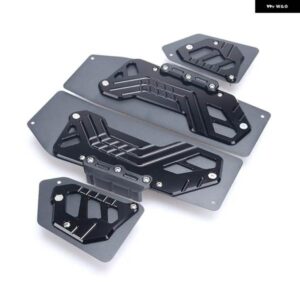 オートバイ バイク フットレスト フット パッド フットペグ ペダル プレート パッド ホンダ ADV350 ADV-350 ADV 350 2022 2023 ブラック