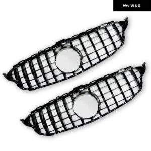 グリル LED エンブレム ベンツ LED スター イルミネーテッド LED グリル ロゴ フロント GTR グリル ベンツ C クラス W205 C180 C200 C250 C300 - LED　EMBLEMS　TYPE　A