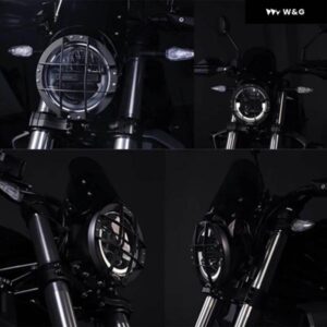 オートバイ バイク ヘッドライト フレーム ヘッドライト カバー ガード X350 2023-2024 フロント ヘッドライト グリル