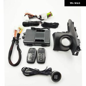 トヨタ カメリー 7世代 2012-2016 車 エンジン プッシュ スタートストップ リモートキースターター キーレスゴー システム フレーム 付き - panel　only