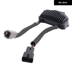 1ピース 74631-04 整流器 レギュレーター 電圧レギュレーター オートバイ バイク 部品 ブラック ABS - ダイナなど - Black