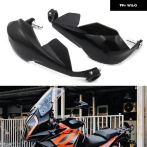 オートバイ バイク ハンドガード ハンドルバー プロテクター 390/790/890/1050/1290ADV DUKE 汎用 オートバイ バイク ハンドガード - Black