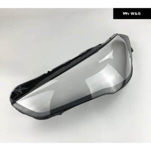 BMW X1 F48 F49 2015-2021 車用 フロント ヘッドライト ランプ ヘッドランプ ランプシェード オートシェル LED ヘッドライト カバー ガラス レンズ ケース - Set　5