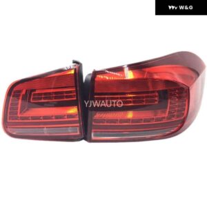 VW TIGUAN 2013-17 テールライト カー テールライト アセンブリ オートリア ブレーキライト ウィンカー リバース フォグランプ - 2　Pcs　Left　Side