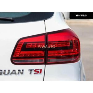 VW TIGUAN 2013-17 テールライト カー テールライト アセンブリ オートリア ブレーキライト ウィンカー リバース フォグランプ - 2　Pcs　Right　Side