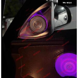 メルセデス ベンツ E W213 4ドア アウトレット ドア スピーカー カバー 4Dツイーター アンビエントライト LED ダッシュボード エアベント ノズルランプ
