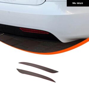 ABS スモークブラック テールライト カバー TESLA モデル S 2017-2021 ブラックカー リアランプ シェード トリム リア フォグライト カバー - Tail　Light