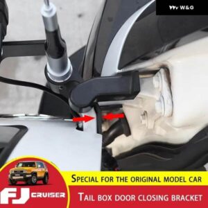 トヨタ FJクルーザー テール ボックス ドアクロージング ブラケット ラジオ アンテナ ブラケット FJクルーザー スポットライト ブラケット - bracket