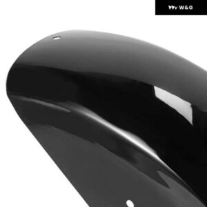 オートバイ バイク マッドガード ハーレー スポーツスター XL883用 オートバイ バイク リアフェンダー フェンダーショートプロテクション - Bright　Black