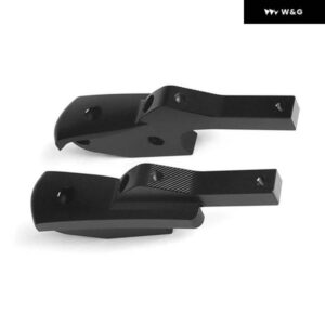 オートバイ バイク フットレスト リアペダル VESPA GTS300 VESPA GTS300 GTS250 GT60 GT GTS GTV - Black