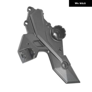 オートバイ バイク フットペダル フロントフットペダル フットペダル ブラケット カワサキ NINJA 650 Z650 RS 2017-2024 - Black　Left　Side