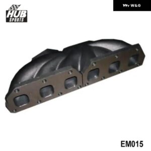 鋳アイアン製ターボ排気 マニホールド ヘッダー VW ジェッタ VR6 24V 2.8L 99-04 38MM ウェイストゲート T3 ターボチャージ HU-EM015