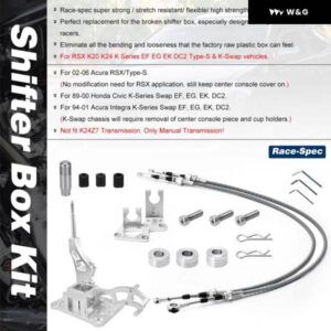 シフター ボックス シフター ケーブル トランス ブラケット 付き シフト リンケージ RSX K20 K20A K24 Kシリーズ EG EK DC2 レースタイプS Kスワップ車両 - 1　set