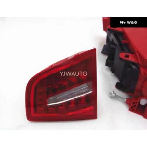アウディ A6 C6 2009 2010 2011 テールライト カー テールライト アセンブリ オートリアバックランプ ブレーキライト ウィンカー リバース フォグランプ - Inner　1　Pcs　Right