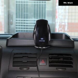 ハマー H3 2005-2009 ABS ブラック 車 ダッシュボード 携帯電話 ホルダー 収納 ボックス 携帯電話 ホルダー トレイ GPSナビゲーション スタンド - Style　C
