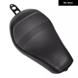 オートバイ バイク フロントドライビング シングルシート クッション 快適シート スポーツスター 48 72 2016-2021 - Black