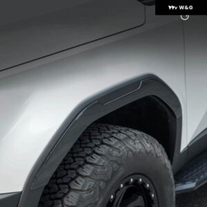 トヨタ ランドクルーザー プラド J250 LC250 2024 2025 フェンダーフレア ホイールアーチ プロテクター トリム アクセサリー - Pearl　White