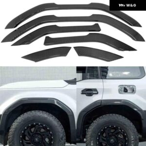 トヨタ ランドクルーザー プラド J250 LC250 2024 2025 フェンダーフレア ホイールアーチ プロテクター トリム アクセサリー