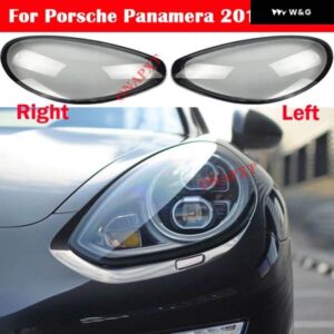 車用 ヘッドライト カバー レンズ ガラスシェルフロント ヘッドランプ クリアランプシェード オートライトランプ ポルシェ パナメーラ2010-2016