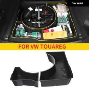フォルクスワーゲン 19-25 新型トゥアレグ トランク 収納 ボックス スペアタイヤ 収納 ボックス トランク 収納 トゥアレグカスタムスペシャル