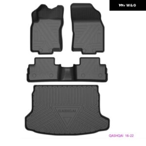 自動車用フロアマット 日産 キャシュカイ 2016-22 カーペット フロアマット トランク マット 自動車アクセサリー - 2016-2022　LEFT　FULL