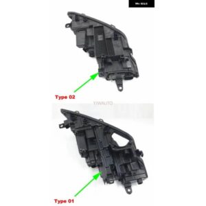 VW LAVIDA VIRTUS 2018 2019 ヘッドランプ ハウスカー ヘッドライト ベース フロントランプ ホルダー バック サポート - 1　Pcs　Left　Side　02