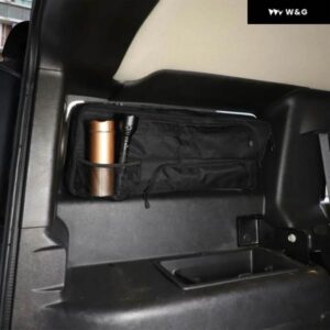 車 トランク サイドウィンドウ 収納 バッグ マルチポケット オーガナイザー ハマーH2 2003-2009 整理整頓ツール 収納 バッグ カーゴポーチ - Left