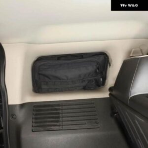 車 トランク 右窓 収納 バッグ ハマー H3 2005-2009 オックス フォード 布製 車リアサイド トランク オーガナイザー バッグポーチ対応 - Left2