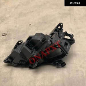 フロント ヘッドライト カバー ブラックベース ベンツ GLA クラス W156 2018-2019 リアケーシング ヘッドライト バック ハウジング ボトム シェル - Left