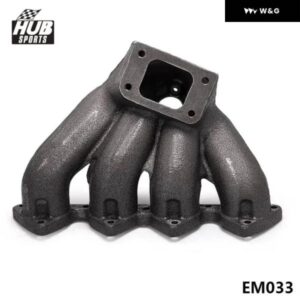 トップ マウント T3 ターボ マニホールド エキゾーストヘッダー Bシリーズ 88-00 シビック 94-01 インテグラ HU-EM033