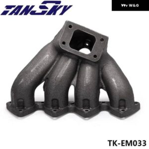 トップ マウント T3 ターボ マニホールド エキゾーストヘッダー Bシリーズ 88-00 シビック 94-01 インテグラ TK-EM033