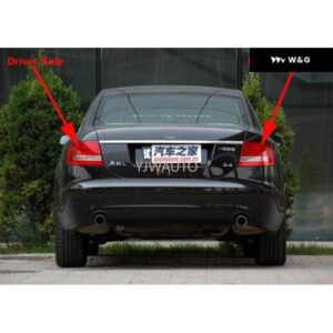 アウディ A6 2005 2006 2007 2009 テールライト 車 テールライト アセンブリ オートリアバックランプ ブレーキライト ウィンカー リバース フォグランプ - 1　Pcs　Right　Side
