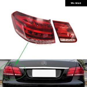 ベンツ W212 E200 260 320 E300 2014 2015 車用 テールライト アセンブリ テールランプ リバースパークシェル ブレーキランプ リアウィンカーライト - 2　Pcs　Right　Side