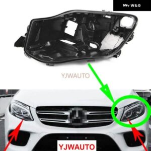 メルセデス ベンツ W166 W292 GLE 2015-19 ヘッドランプ ハウス カー ヘッドライト ベース オート フロントランプ ホルダー バック サポート